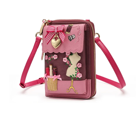 Vendula Pink Ribbon Sewing Box Scrapbook Bree Phone