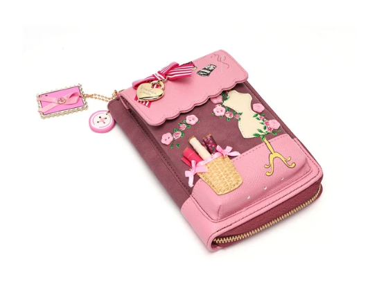 Vendula Pink Ribbon Sewing Box Scrapbook Bree Phone
