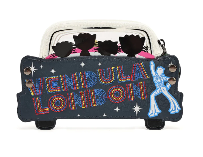Vendula kitty's drive in movie Caturday Night Fever Catillac Coin Purse