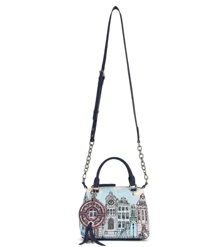 Vendula kitty's drive in movie Caturday Night Fever Bonnie Crossbody