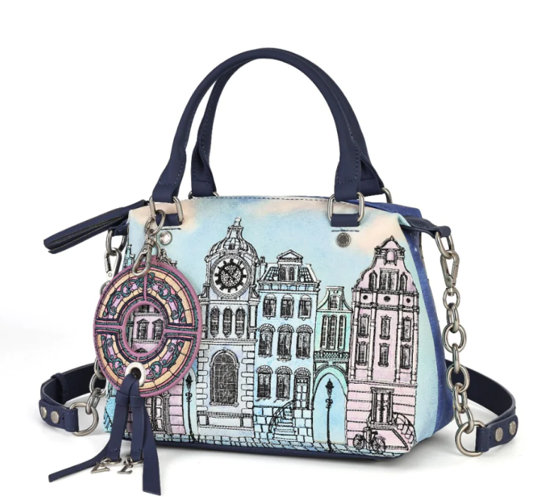 Vendula kitty's drive in movie Caturday Night Fever Bonnie Crossbody