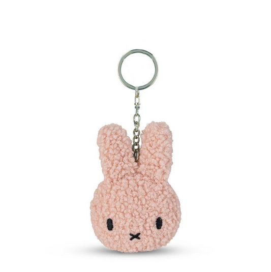 Miffy & Friends Miffy Flat Keychain ECO Tiny Teddy Pink 10 cm