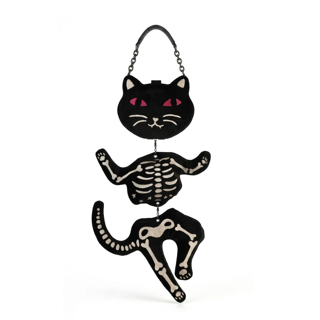 Vendula Haunted Theatre Skelecat Bag