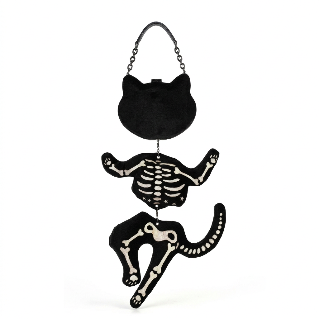 Vendula Haunted Theatre Skelecat Bag