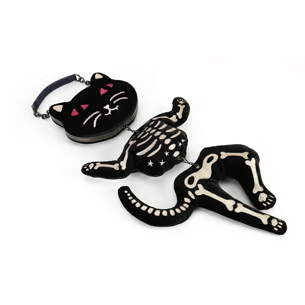 Vendula Haunted Theatre Skelecat Bag