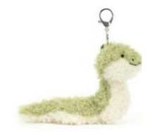 Load image into Gallery viewer, Jellycat Little Snake Bag Charm 8cm
