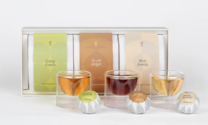 O2H Tea Tangerine Twist Tea Trio