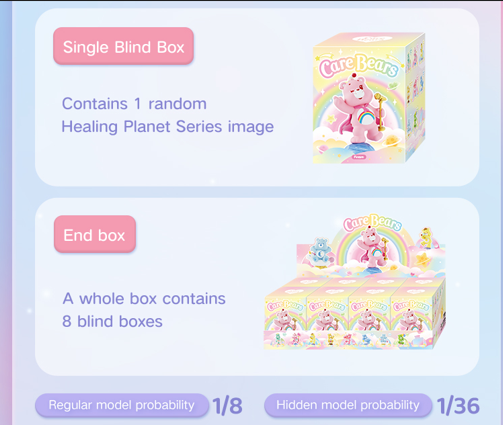 Funism Care Bears Planet of Joy Series Blind Box
