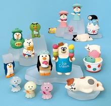 Load image into Gallery viewer, Decole Concombre Figurine - Aquatic Paradise - Ice Cream Polar Bear

