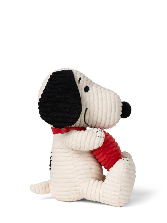 Peanuts Snoopy ECO Corduroy Cream with Heart 19cm