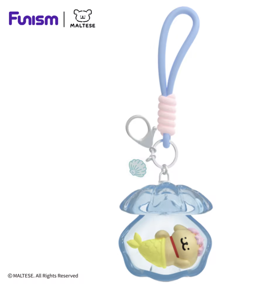 Funism Maltese Keychain Shell - Retriever
