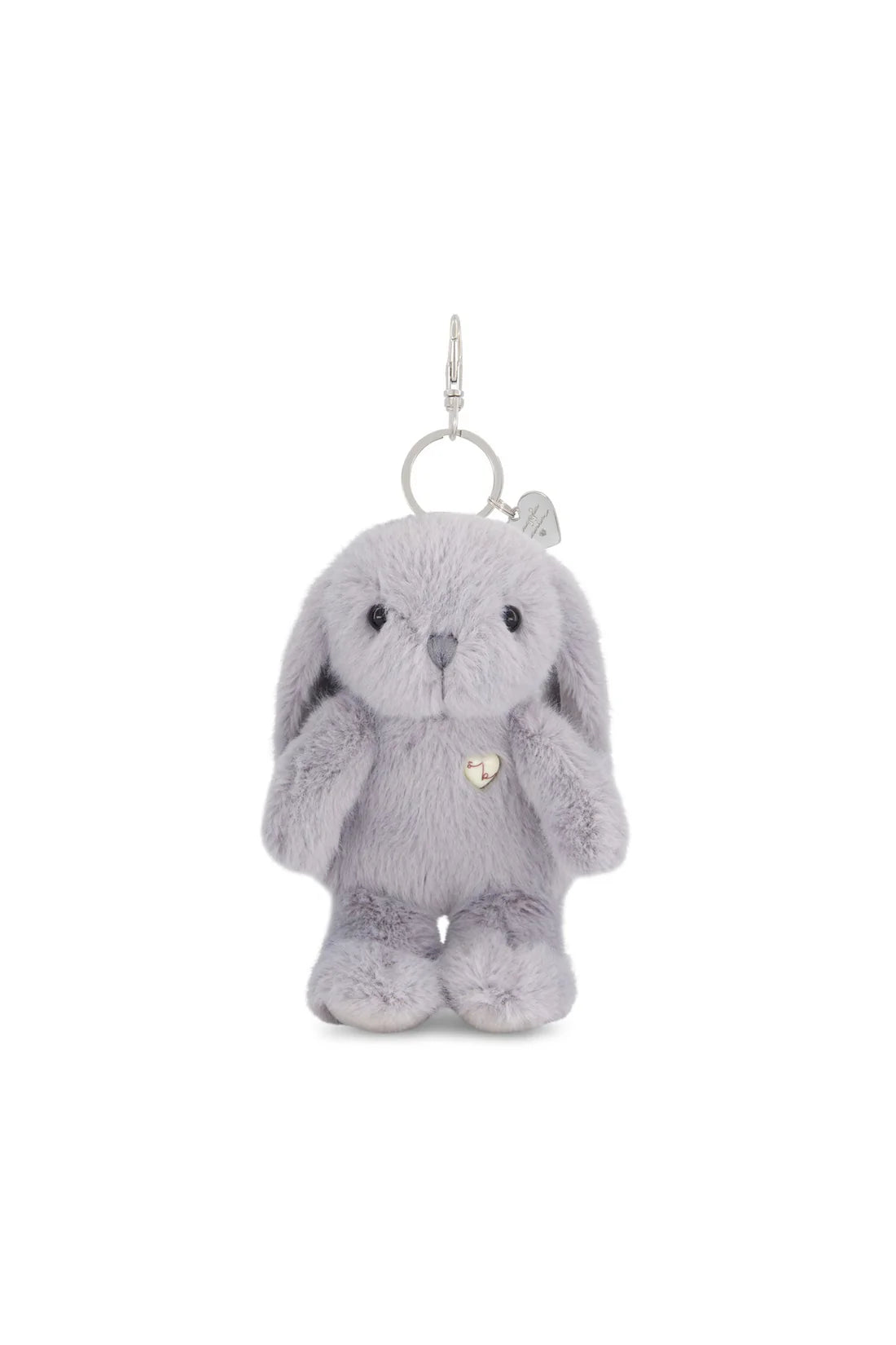 Snuggle Bunnies - Penelope Keyring - Silver
