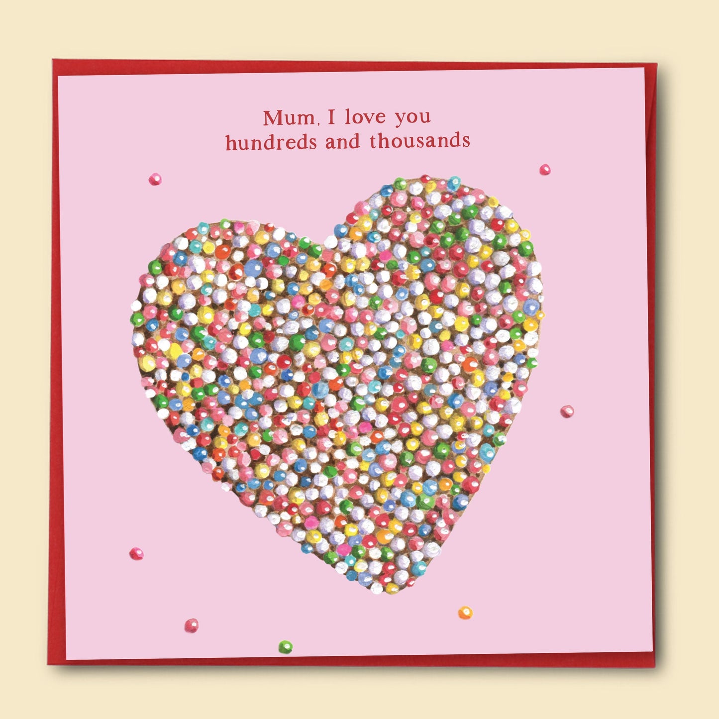 Papernest Mum, I Love You Hundreds And Thousands Card