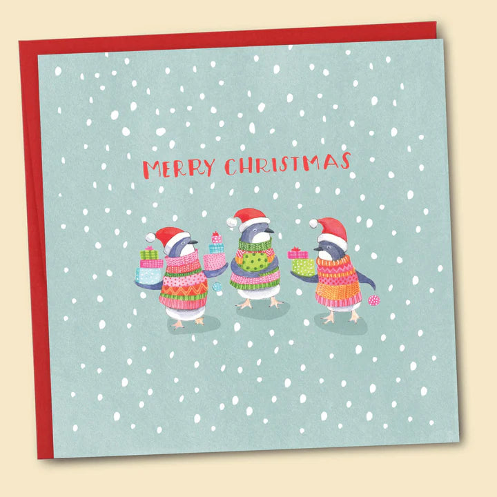 Papernest Penguin Merry Christmas Card