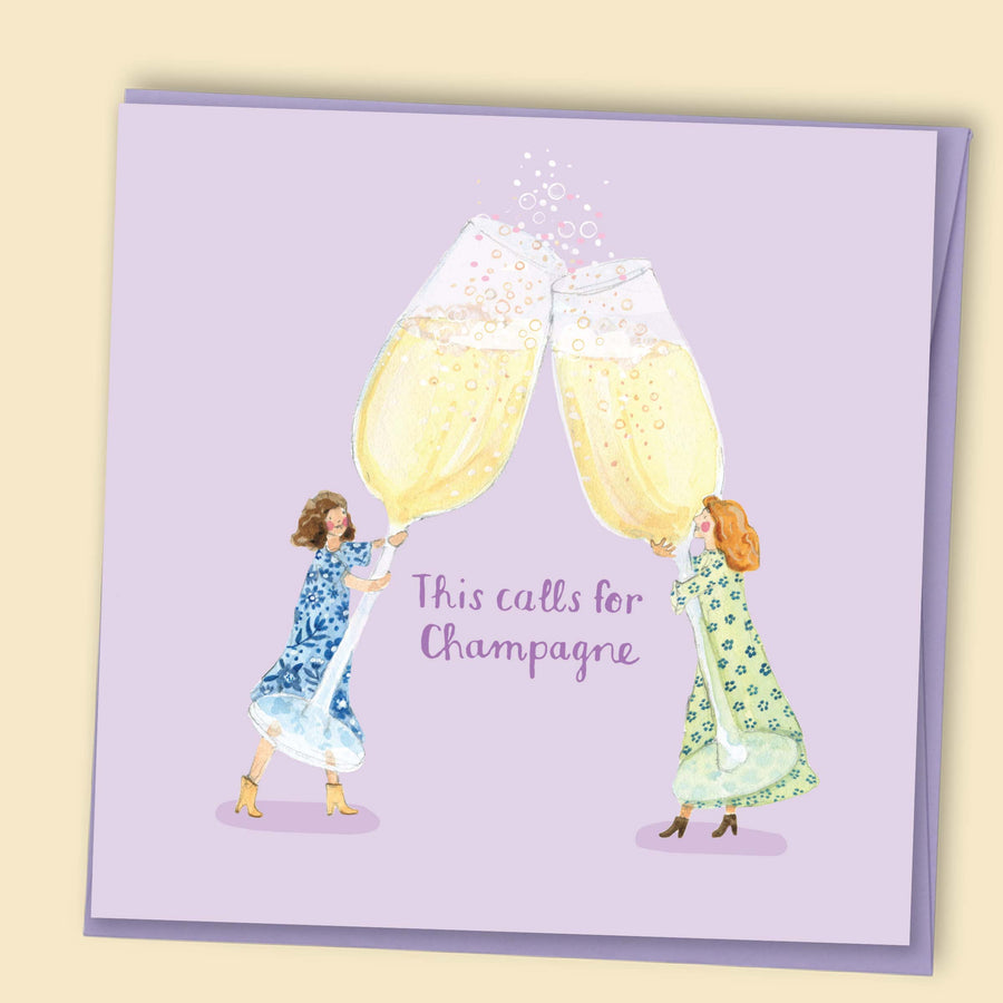 Papernest This Calls For Champagne Card