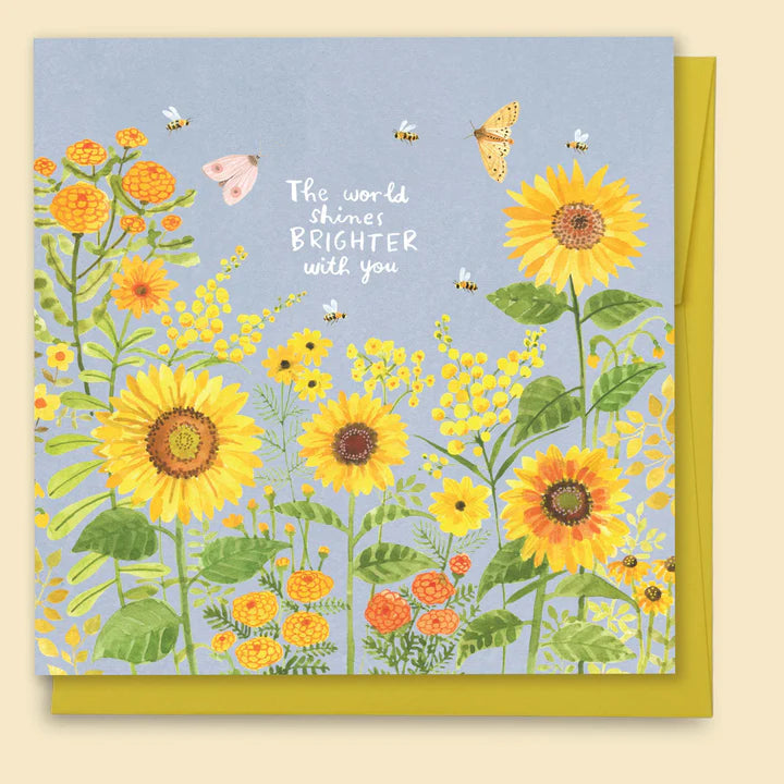 Papernest The World Shines Brighter With You Card