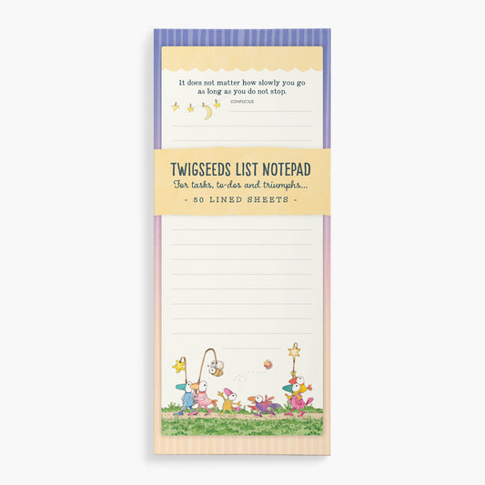 Twigseeds Magnetic List Notepadd-Lanterns TLN03