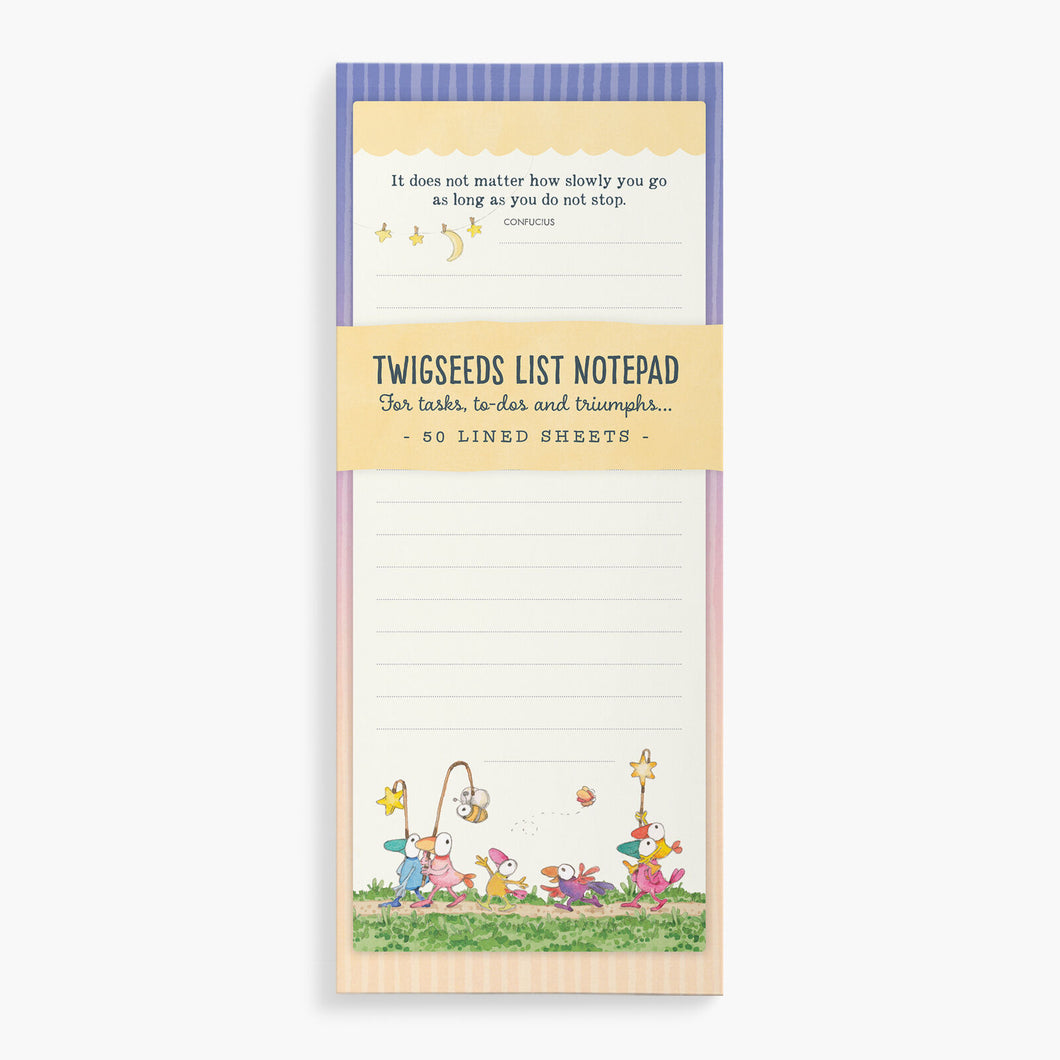 Twigseeds Magnetic List Notepadd-Lanterns TLN03