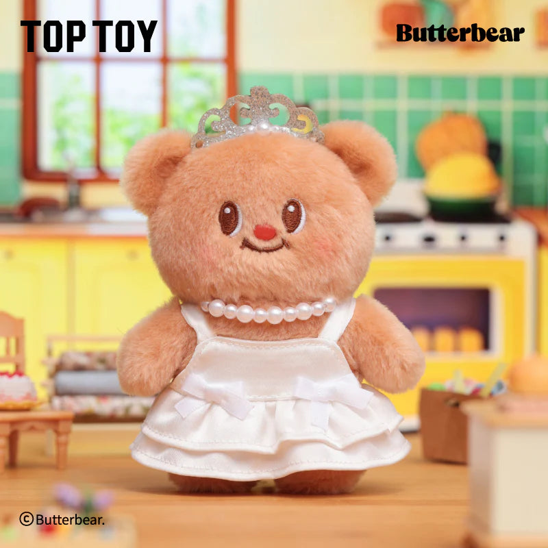 Toptoy Butterbear Versatile Wardrobe Plush Pendant Blind Box
