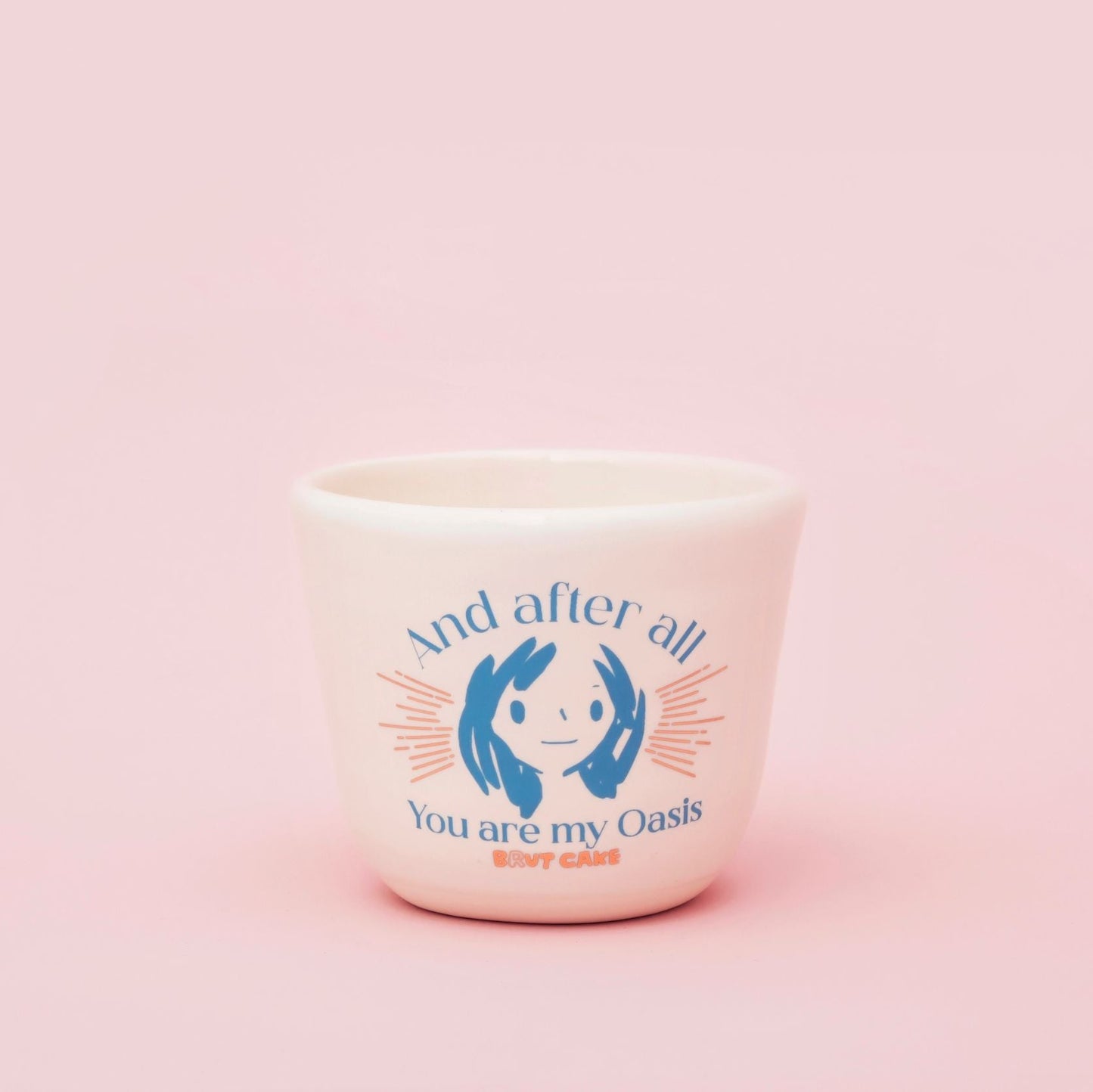 Brut Cake 100 Smiling Mugs Uplift Series Ying 9.5cm