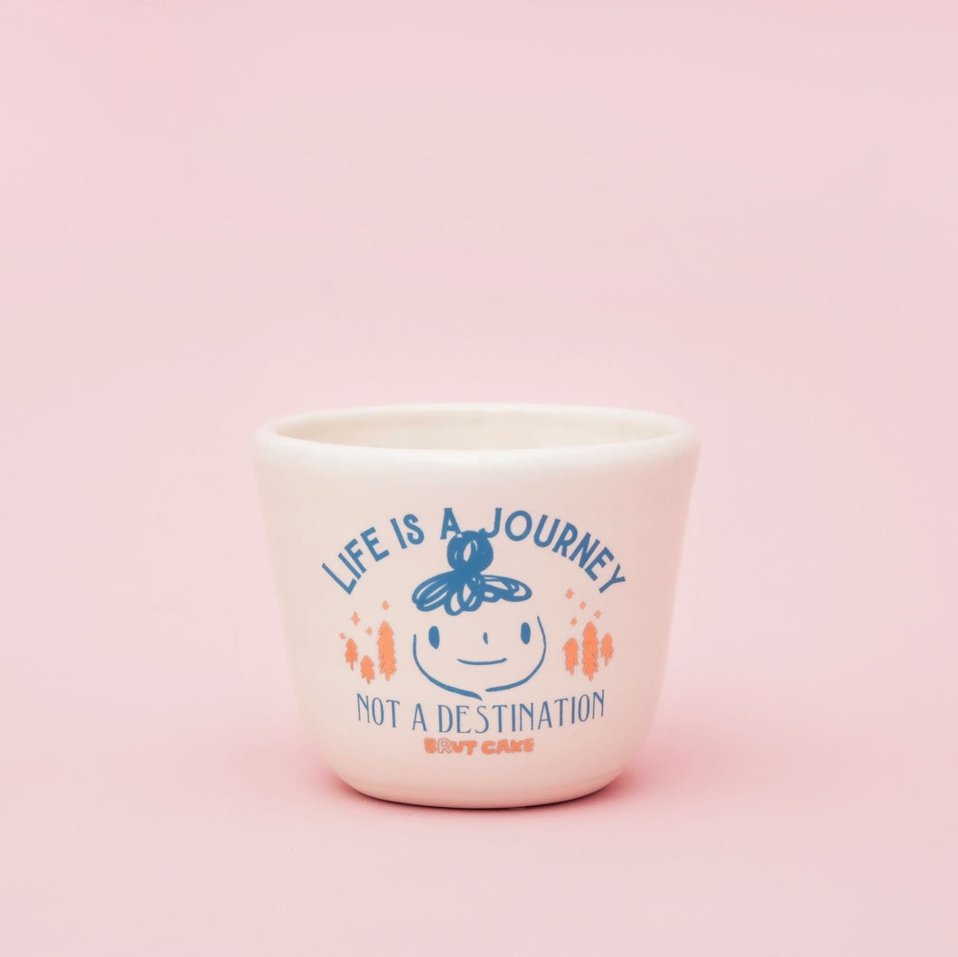 Brut Cake 100 Smiling Mugs Uplift Series Hope 9.5cm