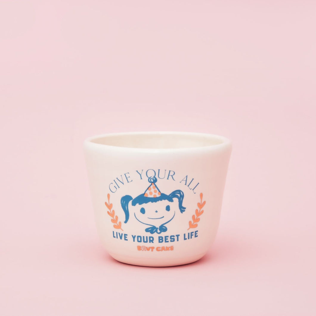 Brut Cake 100 Smiling Mugs Uplift Series Peyshi 9.5cm