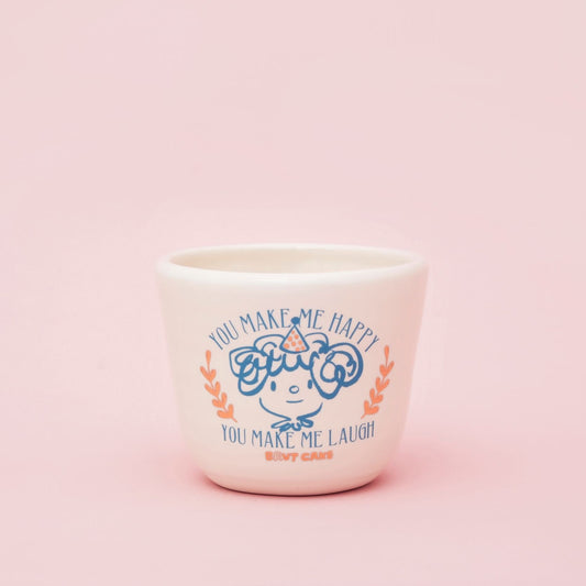 Brut Cake 100 Smiling Mugs Uplift Series Joey 9.5cm