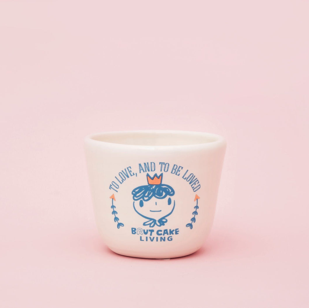Brut Cake 100 Smiling Mugs Uplift Series Louie 9.5cm