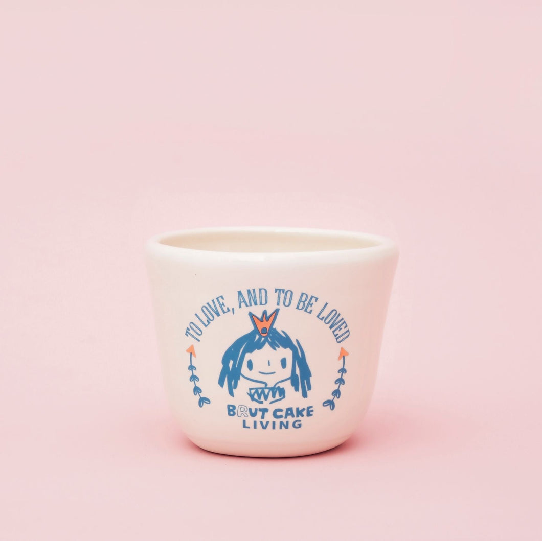 Brut Cake 100 Smiling Mugs Uplift Series Micky 9.5cm