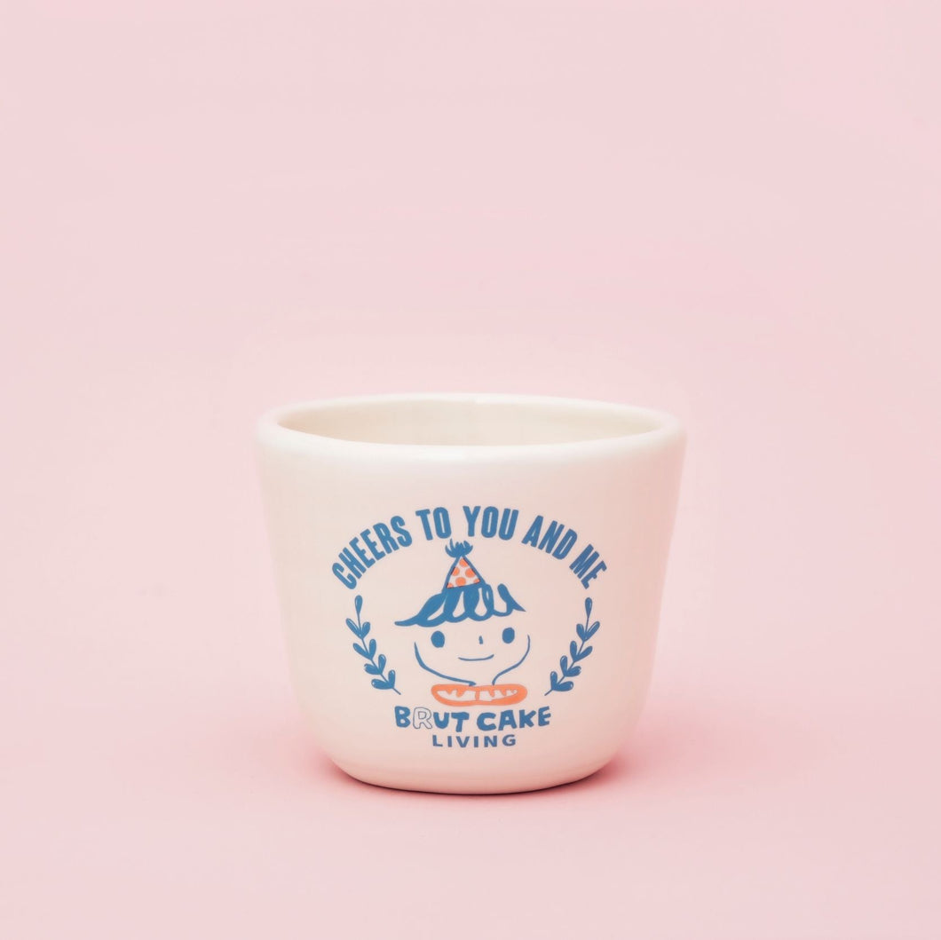 Brut Cake 100 Smiling Mugs Uplift Series Kimi 9.5cm