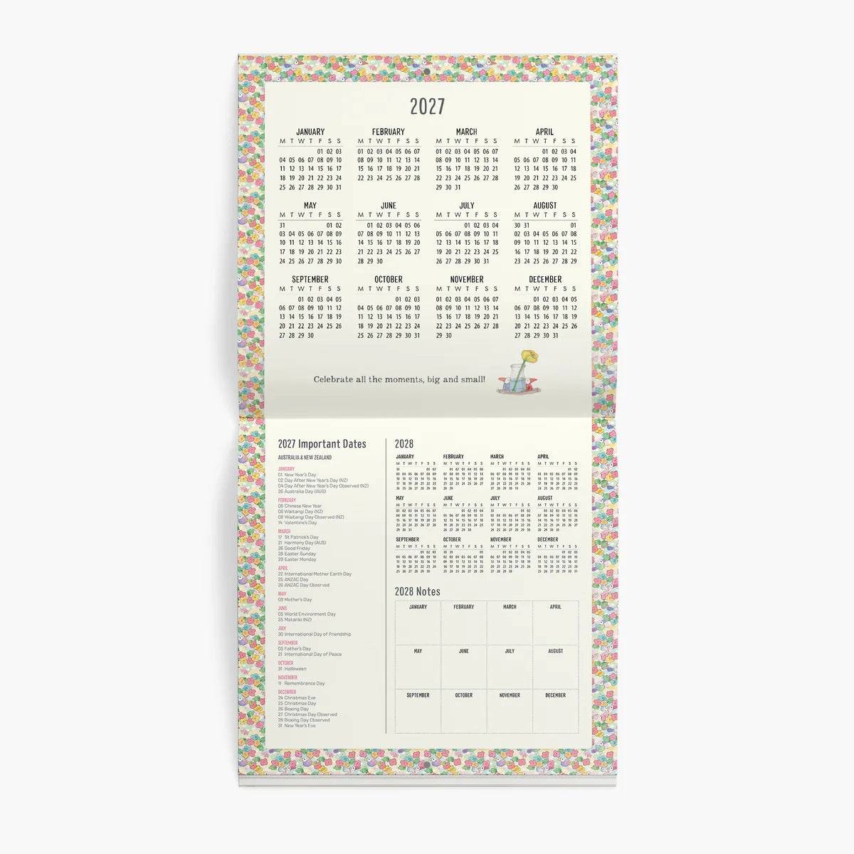 Affirmations - Twigseeds 2027 Wall Calendar