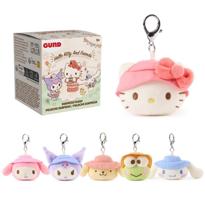 Hello Kitty Camp Surprise Plush Blind Box (6 Asst/CDU 12)