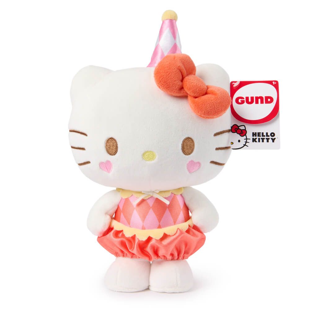 Hello Kitty and Friends Large Plush: Hello Kitty Circus Acrobat 30cm
