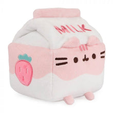 Load image into Gallery viewer, Pusheen Sips: Strawberry Milk 12cm
