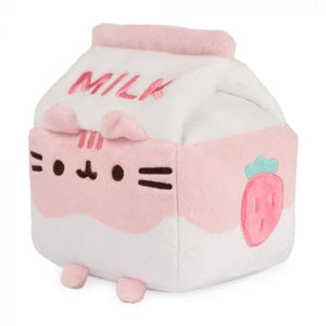 Pusheen Sips: Strawberry Milk 12cm