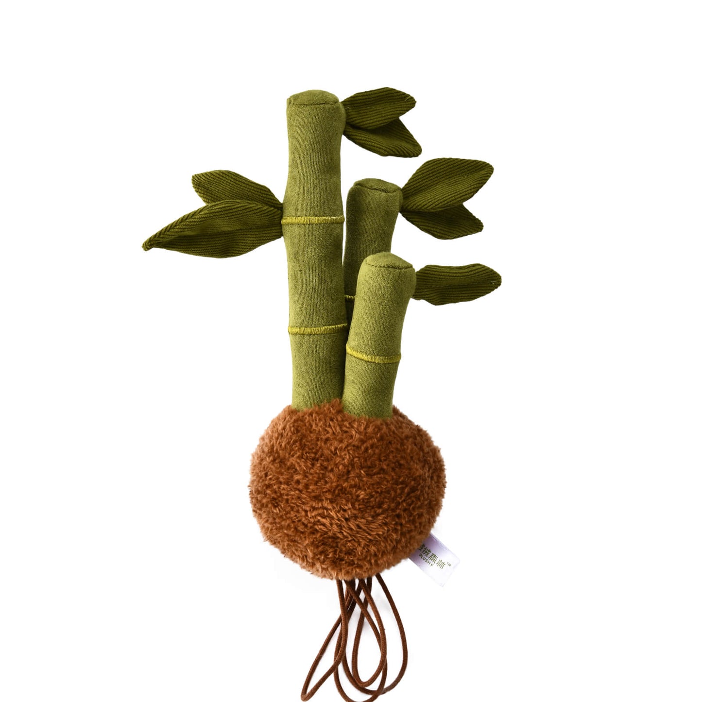PlushWoods Lucky Bamboo Plant Plush With Pot 25cm