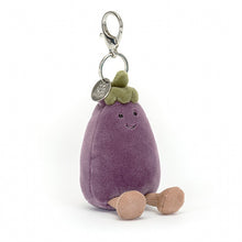 Load image into Gallery viewer, Jellycat Vivacious Aubergine Bag Charm 12cm
