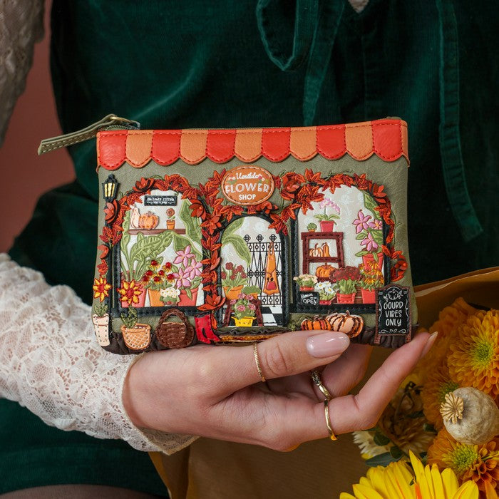 Vendula Flower Shop Amber Edition Zipper Coin Purse
