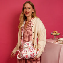 Load image into Gallery viewer, Vendula Perfectly Pink Afternoon Tea Bus Kitty Teapot
