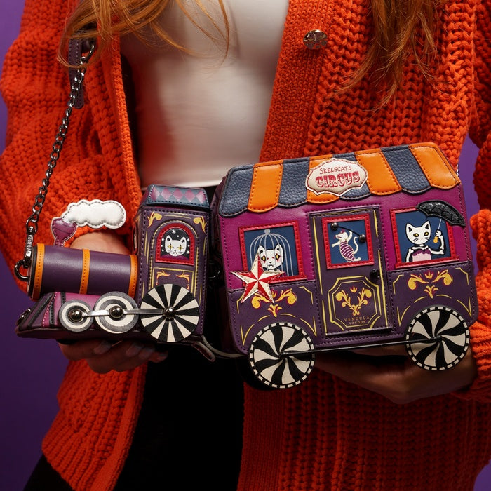 Vendula Skelecat's Travelling Ghost Circus Train Bag