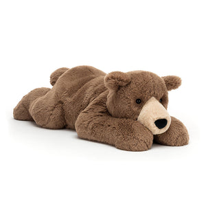 Jellycat Woody Bear Lying 47cm