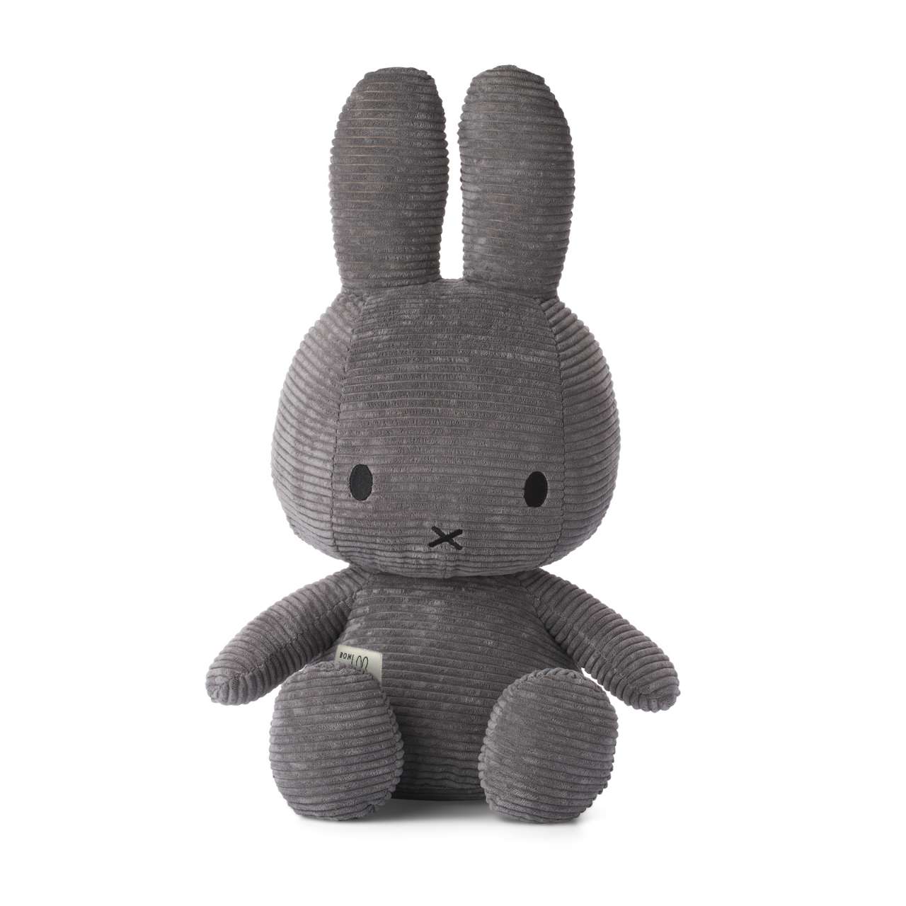 MIFFY & FRIENDS Miffy Sitting Corduroy Grey (70cm)