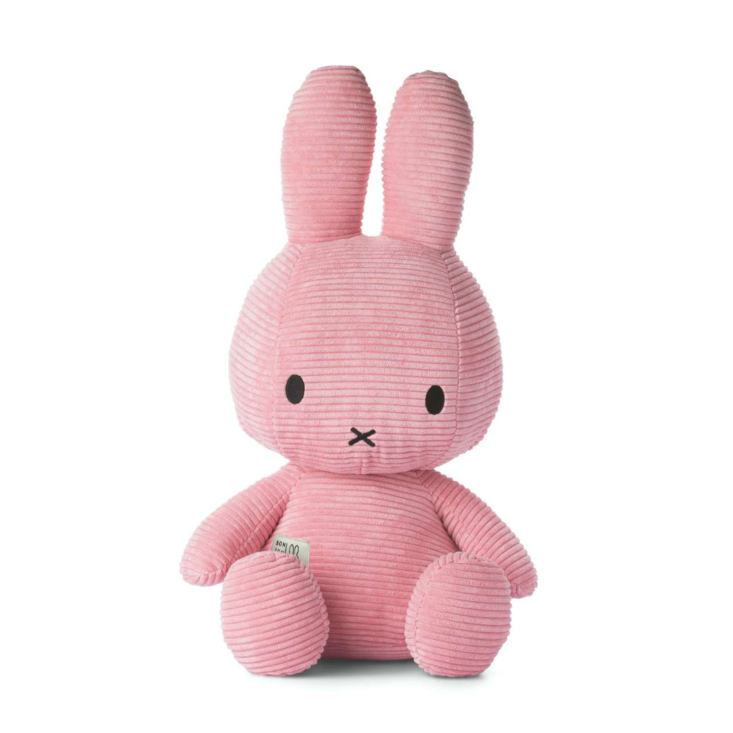 MIFFY & FRIENDS Miffy Sitting Corduroy Pink (70cm)