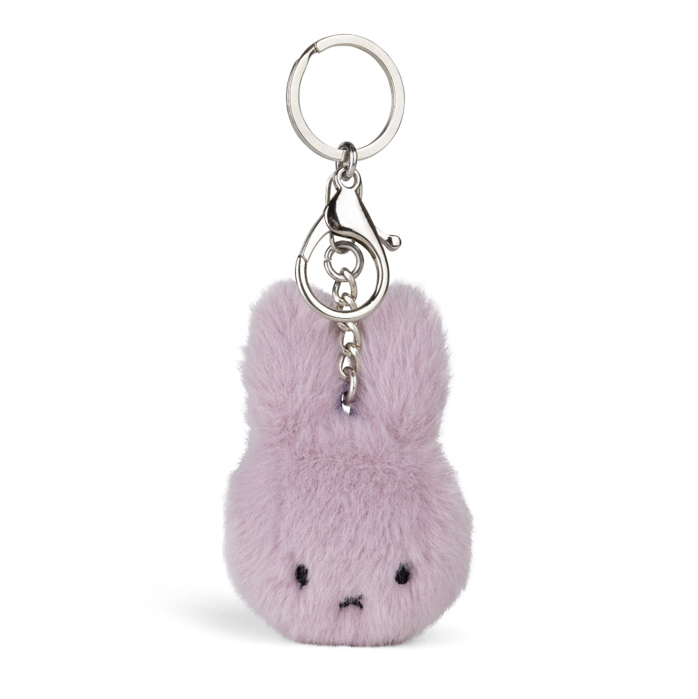 Miffy & Friends Miffy ECO Fuzzy Keychain Lilac 8cm-New Version