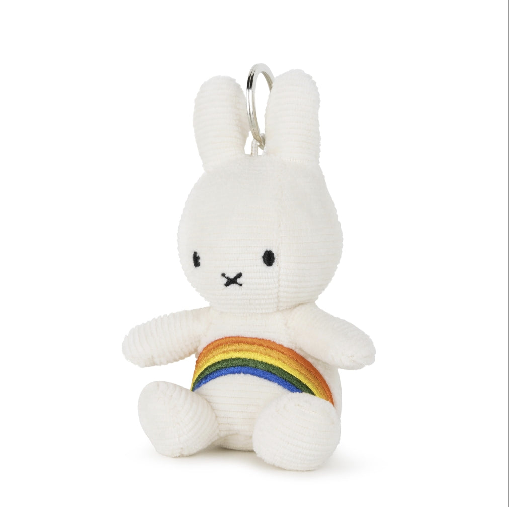 Miffy & Friends Miffy Rainbow Keychain Offwhite 10cm