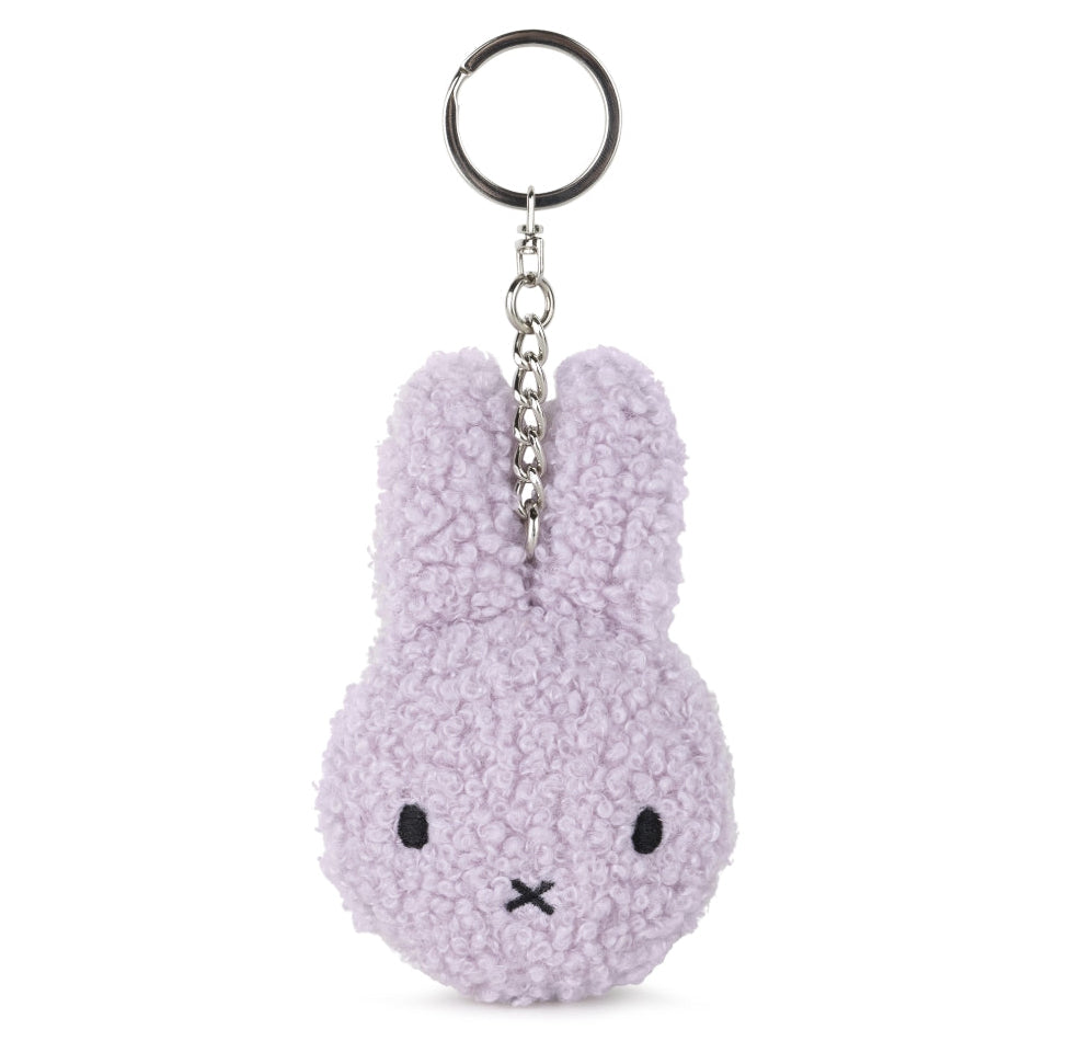 Miffy & Friends Miffy Flat Keychain ECO Tiny Teddy Lavender 10 cm