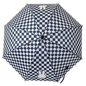 Miffy Umbrella Midnight Navy Checkerboard Large