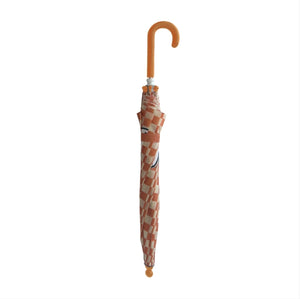 Miffy Umbrella Caramel White Checkerboard Small