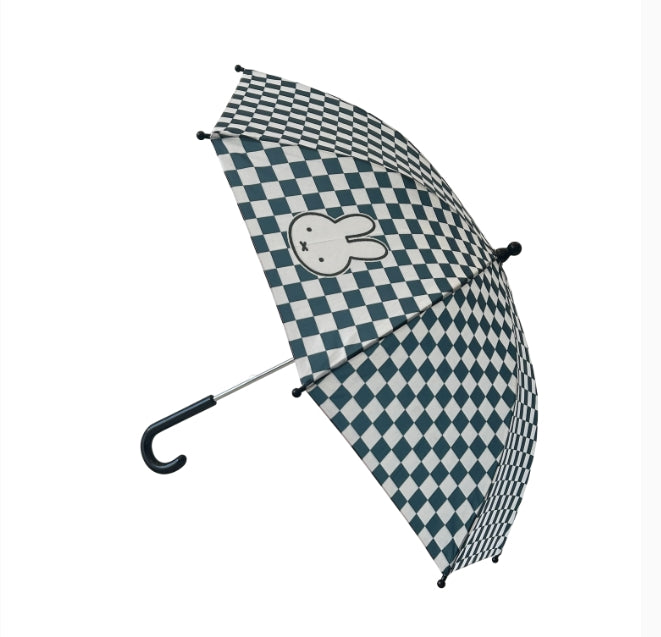 Miffy Umbrella Midnight Navy Checkerboard Small