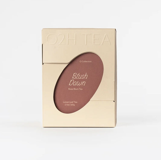 O2H Tea Blush Dawn (Rose Black Tea) Loose Leaf